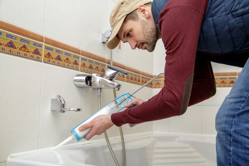 Bathtub Caulking