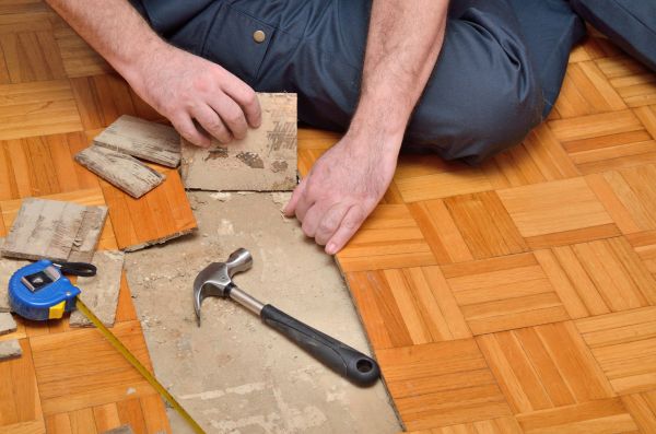 Handyman Floor Repair in Hilliard